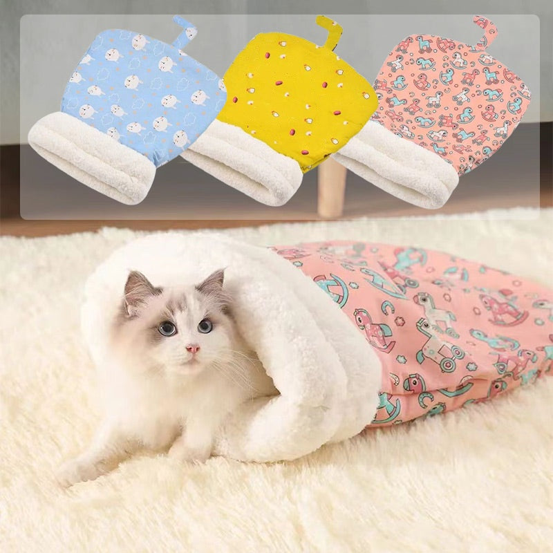 🐾 SCONTO DEL 50% ORA! 🔥 Cuccia accogliente per cani e gatti - Morbida e lavabile in lavatrice, per il comfort e il calore del tuo animale ✨