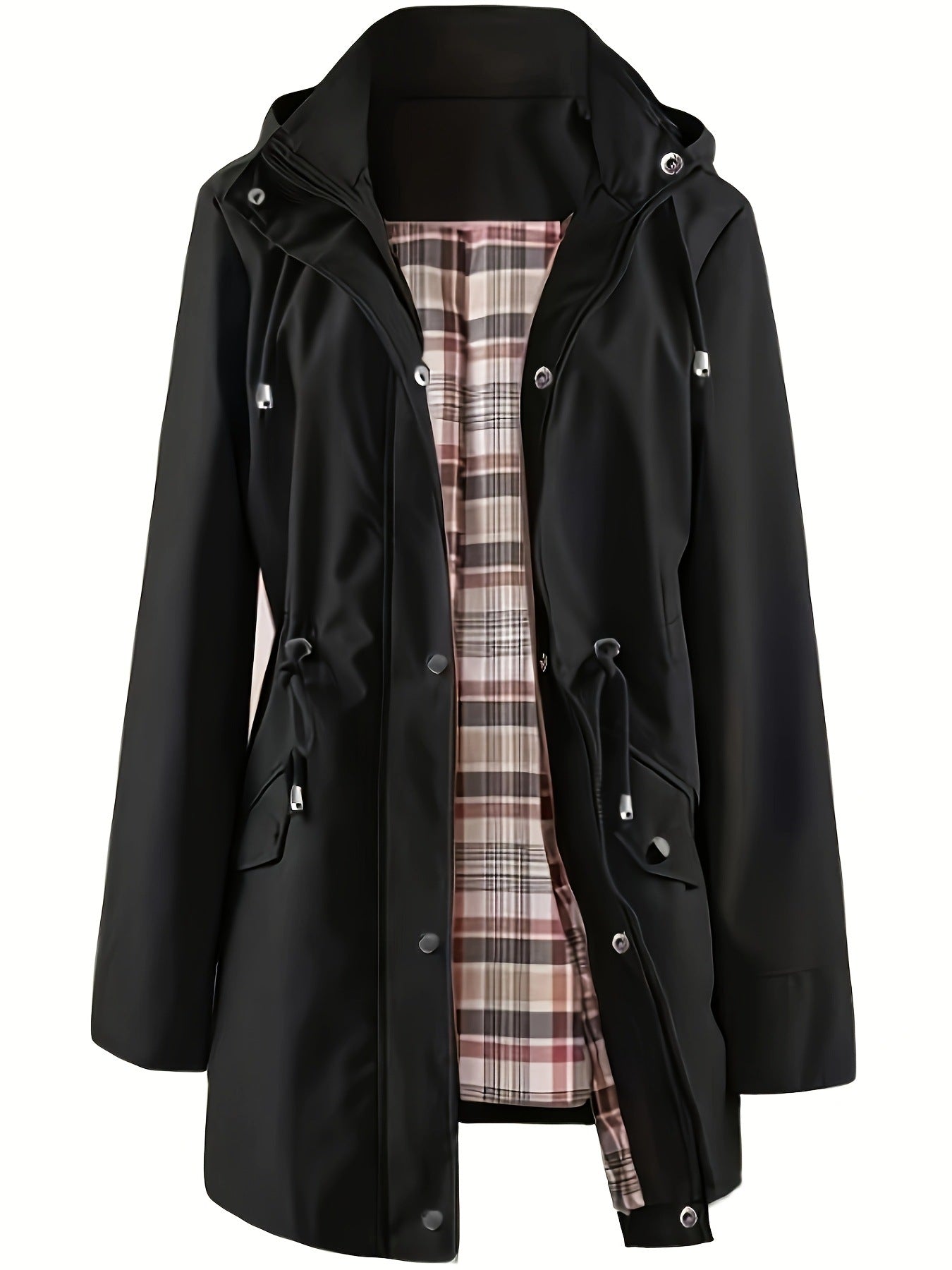 HOT SALE 67% OFF🔥Solid Color Casual Jackets, Waterproof and Windproof Coats, Hooded Windbreakers