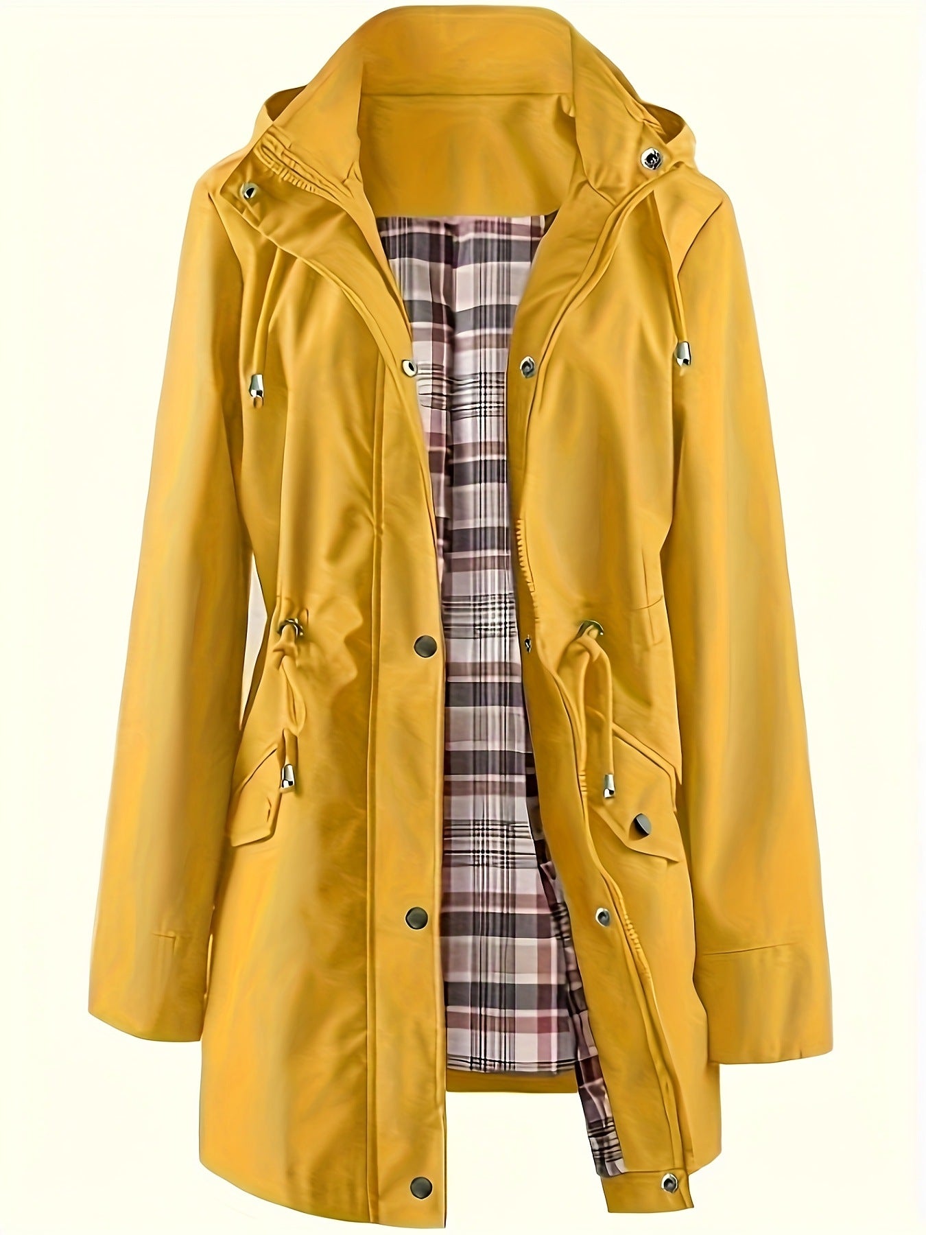 HOT SALE 67% OFF🔥Solid Color Casual Jackets, Waterproof and Windproof Coats, Hooded Windbreakers