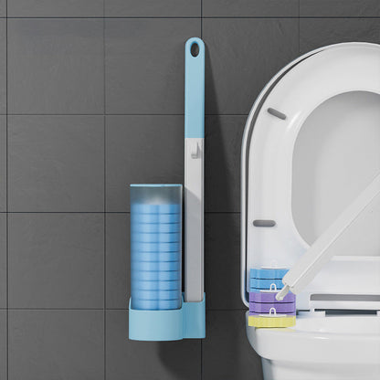 ⚡50K+ VENDUTI!🚽💦Gadget Pulizia Senza Mani🧽Strumento Usa e Getta per WC