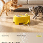 🐱Giocattolo Elettrico Intelligente 2 in 1 per Gatti | Scatola Formaggio Interattiva JUNGU H64