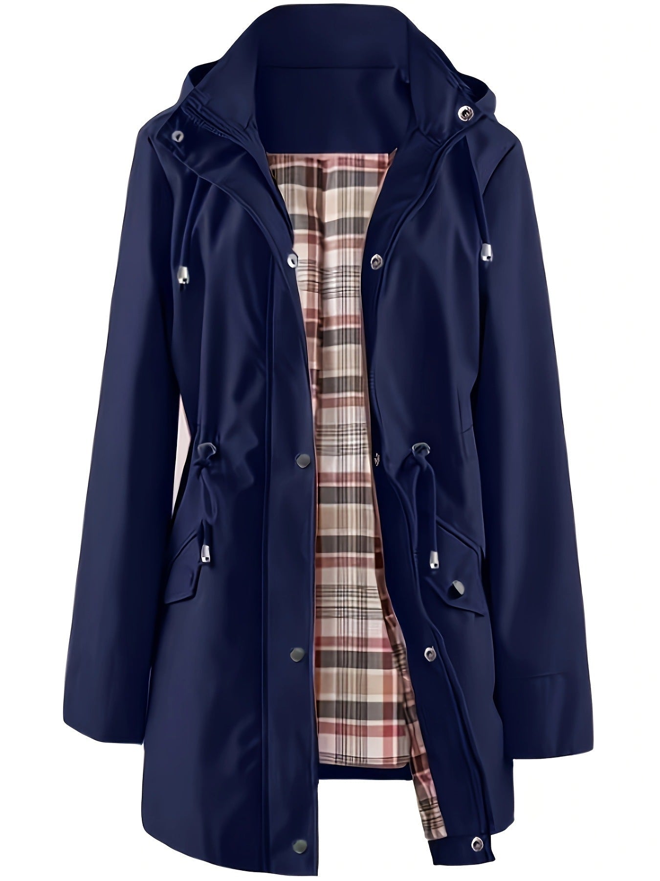 HOT SALE 67% OFF🔥Solid Color Casual Jackets, Waterproof and Windproof Coats, Hooded Windbreakers