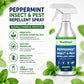 🗑️Spray Repellente per Insetti all'Olio di Menta Piperita Naturale – Massima Efficacia – Formula Profumata Sicura per Casa e Giardino