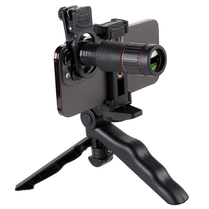 🔭✨ Telescopio monoculare per smartphone – Dì Addio alle foto sfocate di oggetti lontani! 🚫 18/32/64X HD, clip universale, ideale concerti e birdwatching 📱
