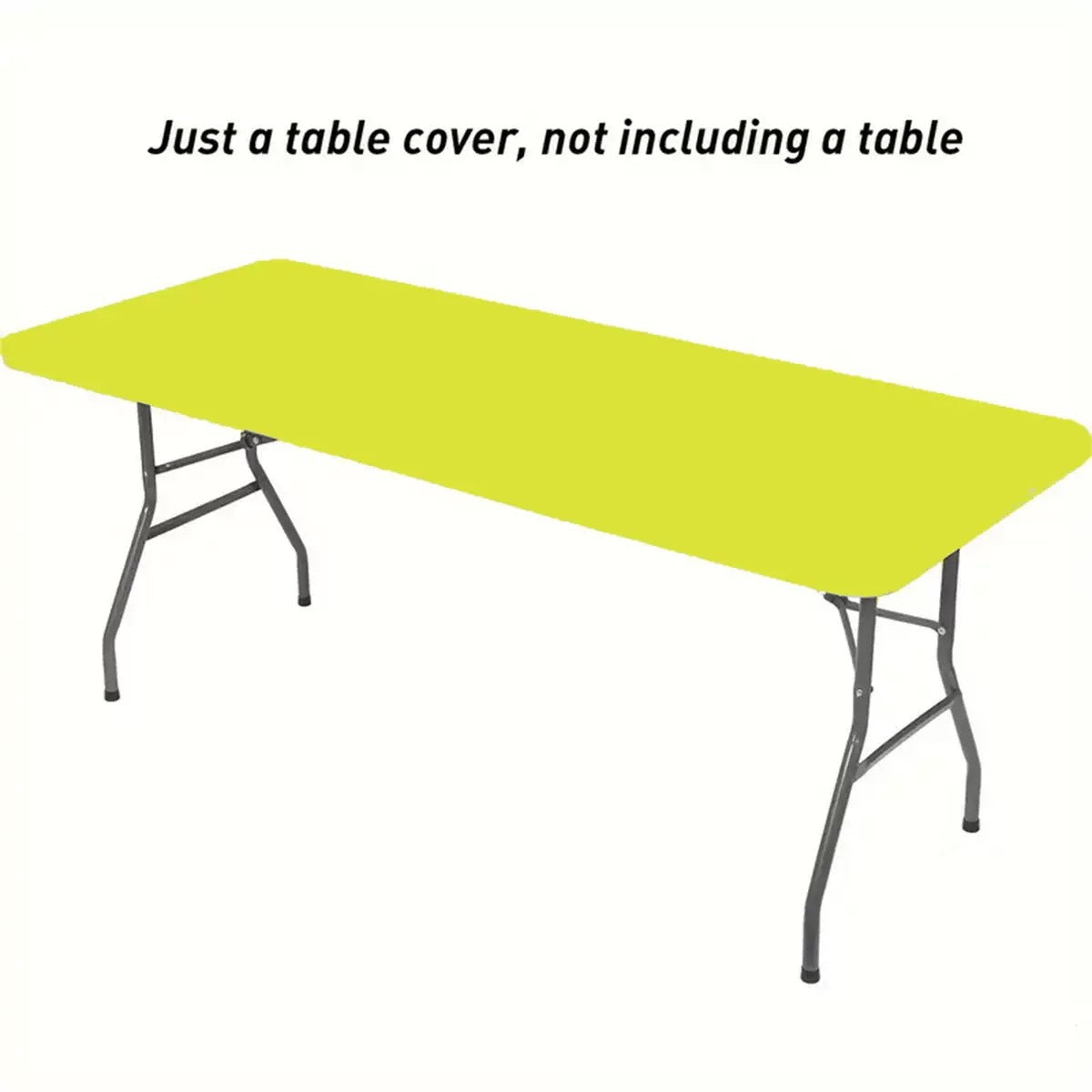 📏 Copritavolo Elastico – Adatto a Tavoli da 4ft, 6ft e 8ft! ✨ Facile da applicare, impermeabile e resistente al vento – perfetto per interno ed esterno. 🍽️💧
