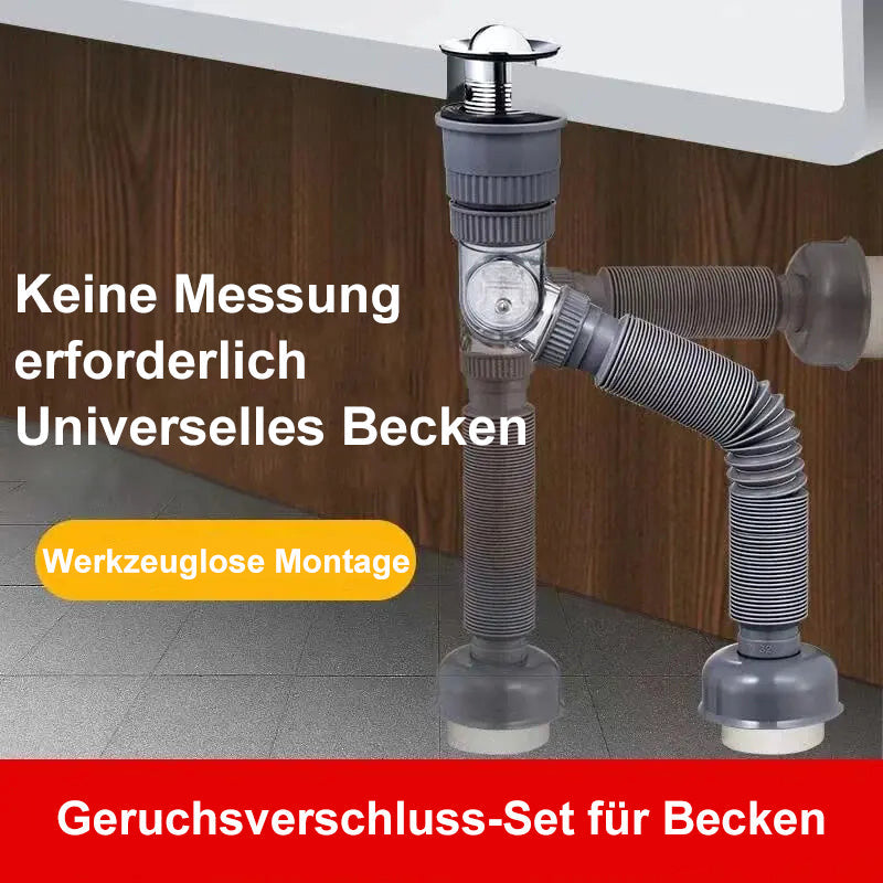 Tubo di scarico universale anti-odore e anti-intasamento