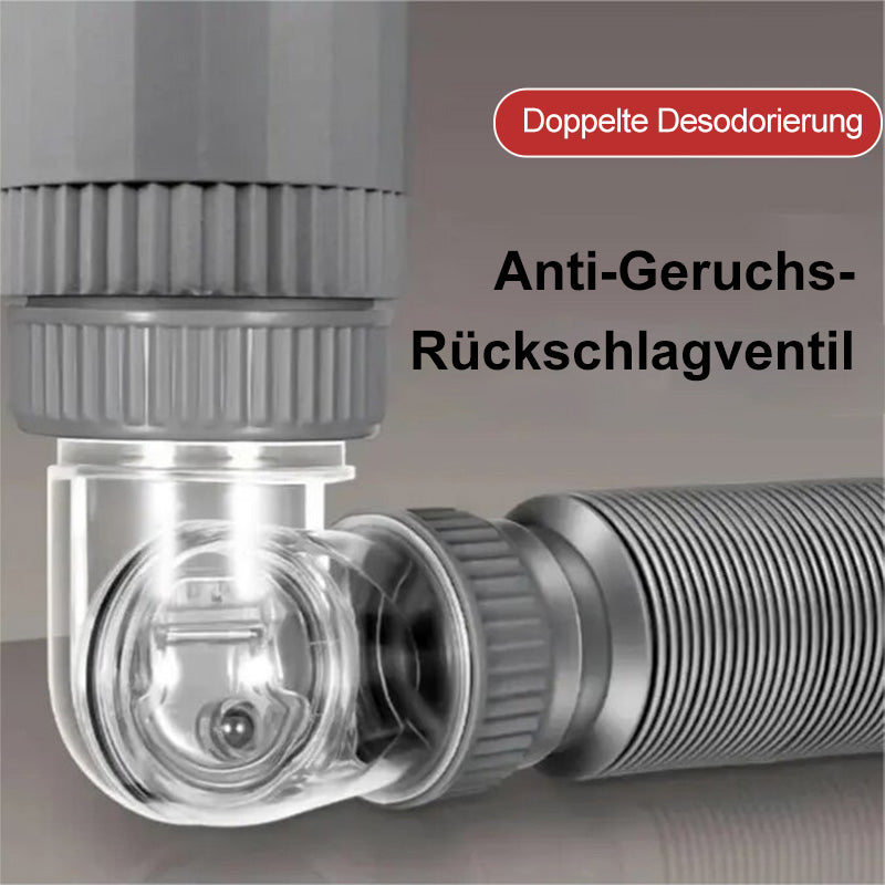 Tubo di scarico universale anti-odore e anti-intasamento