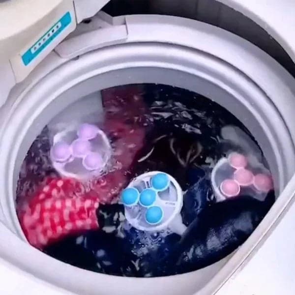🔥ACQUISTA 1 - NE RICEVI 2 GRATIS! ✨ Sacchetto filtrante per lavatrice - Cattura peli di animali, evita grovigli, riutilizzabile 🧼🐾