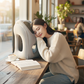 🧳 Risparmia il 50%! 💤 Cuscino da viaggio gonfiabile – comfort ergonomico in viaggio ✨