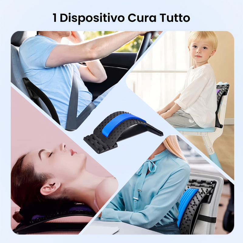 👩Dispositivo magnetico per lo stretching delle vertebre lombari con massaggio di digitopressione – efficace contro il mal di schiena nella vita quotidiana🔥