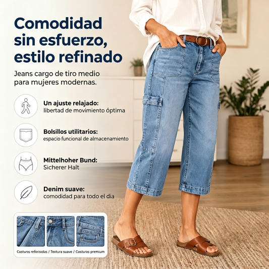 📢 Offerta di Mezza Stagione: −50% solo per poco tempo ⏰ Pantaloncini Jeans Elastici e Casual da Donna
