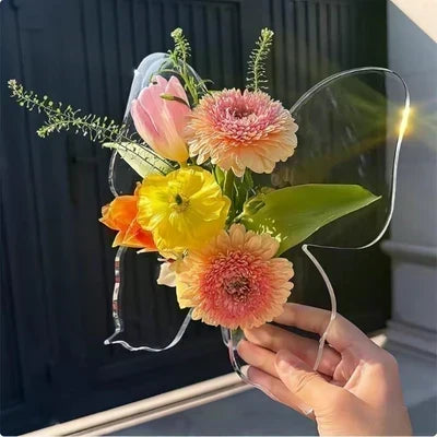 🦋Vaso Farfalla Trasparente! Bellissimo ornamento che illumina ogni angolo della casa!