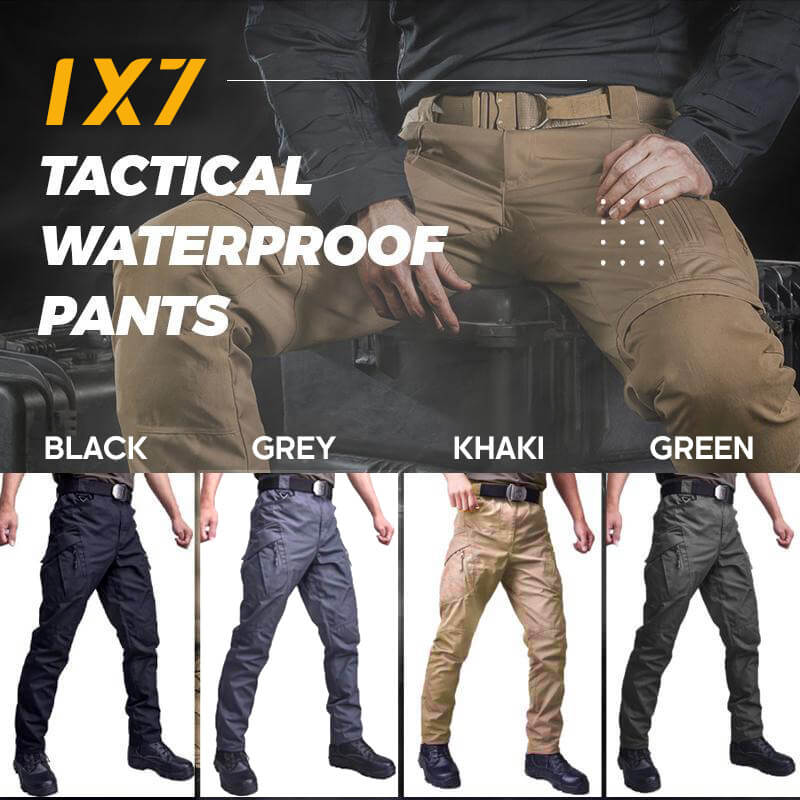 Pantaloni Tattici Invernali da Trekking Impermeabili in Soft Shell da Uomo