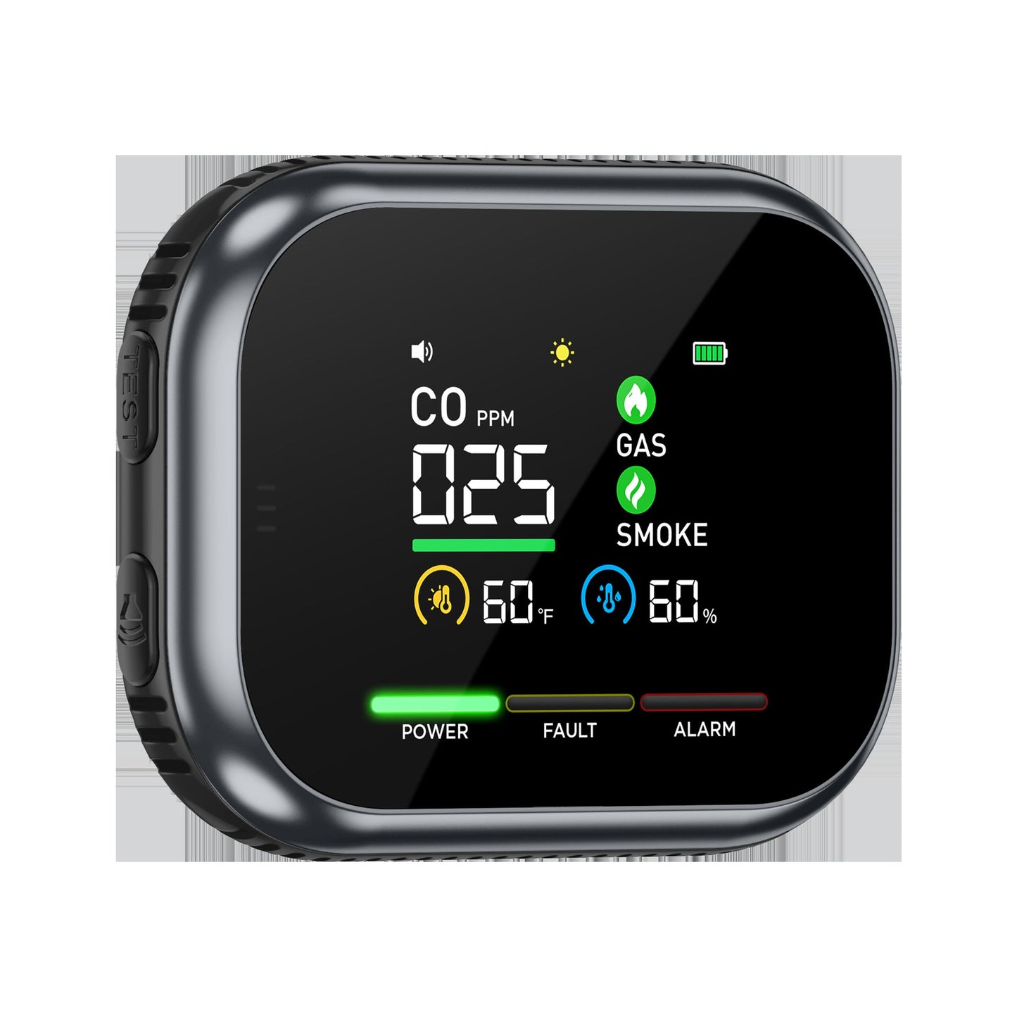 📢📢50% di Sconto!!🏠✨Allarme Multigas con Display LCD | Rilevatore di CO, Gas e Fumo, Monitoraggio Temperatura e Umidità