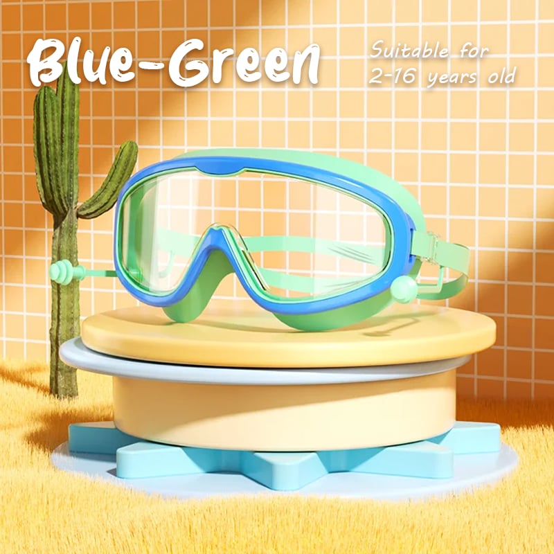 🎉BUY 2 SAVE 20% 🔥HD children's large frame waterproof and anti-fog swimming goggles