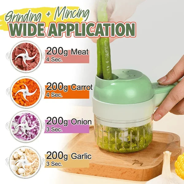 Tritatutto 4-in-1 – Trita, Senza Sporco