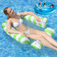 Sedia gonfiabile da piscina a strisce