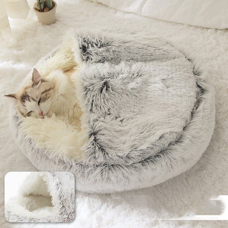 🐶KoseligHule😺 Cuccia premium per animali domestici✨Morbida e confortevole, offre un rifugio caldo per cani e gatti. Tessuto resistente, lavabile, design accogliente. Permette al tuo pet di riposare tranquillamente in tutta sicurezza a casa.