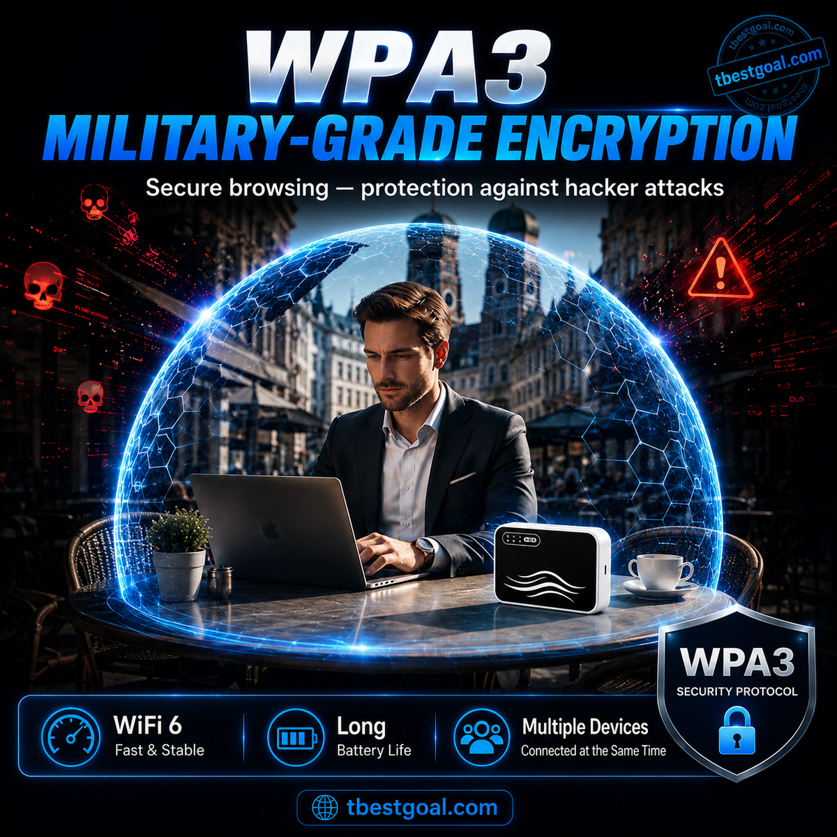 🥳NUOVO ARRIVO🔥50% DI SCONTO 📶✈️ Dispositivo hotspot WiFi 4G portatile｜Rete 4G stabile, compatto e tascabile, connettiti ovunque, supporta più dispositivi contemporaneamente✨