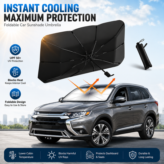 🥳2026 NUOVI ARRIVI🥳💞50K+ VENDUTI!⚡☂️ 50% SCONTO! Parasole per Parabrezza Auto Aggiornato – Materiale riflettente, pieghevole. Protezione UV efficace – evita il surriscaldamento dell’abitacolo! 🛡️✨