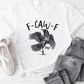 ✨T-shirt con grafica divertente del corvo: dillo con un gracchio!