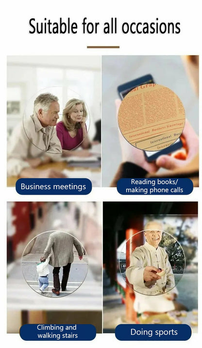 🔥ACQUISTA 2 E NE RICEVI 3 IN OMAGGIO - (5 PEZZI)🔥Occhiali per presbiopia con filtro anti-luce blu che cambiano colore