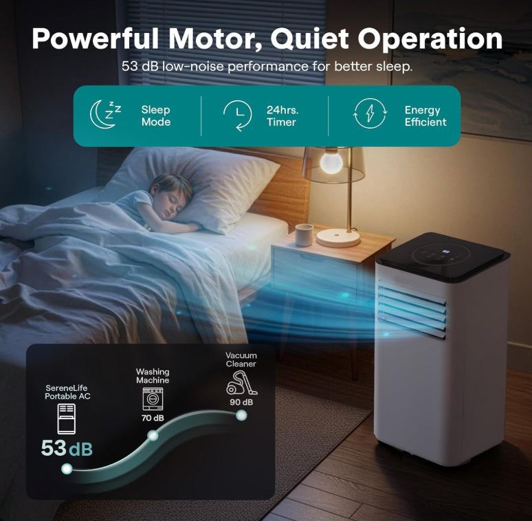 🌬️Condizionatore d'aria portatile 3 in 1 silenzioso con ventilatore✅Vendita diretta dalla fabbrica⌛Quantità limitata💥Miglior prezzo