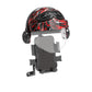 Motorcycle Phone Mount with Mini Helmet Sun Visor Shield