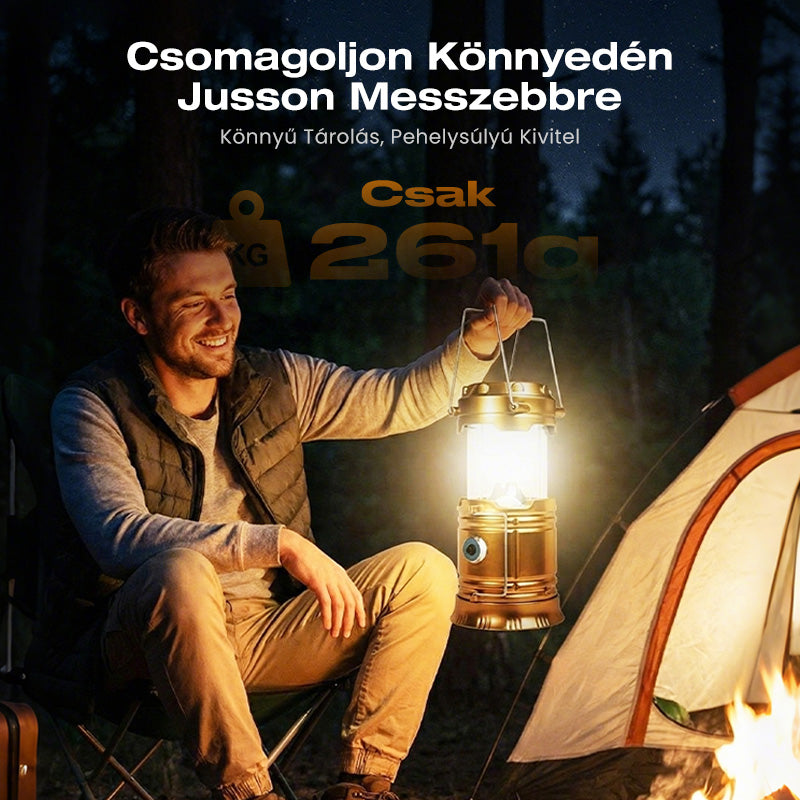 ✨Lanterna da campeggio retrattile ad energia solare⛺️