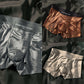 Boxer da uomo in raso di seta di ghiaccio