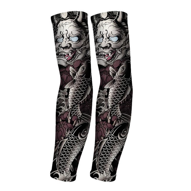 🛡️❄️ Manica in seta ghiaccio anti-UV per tatuaggi ☀️💪
