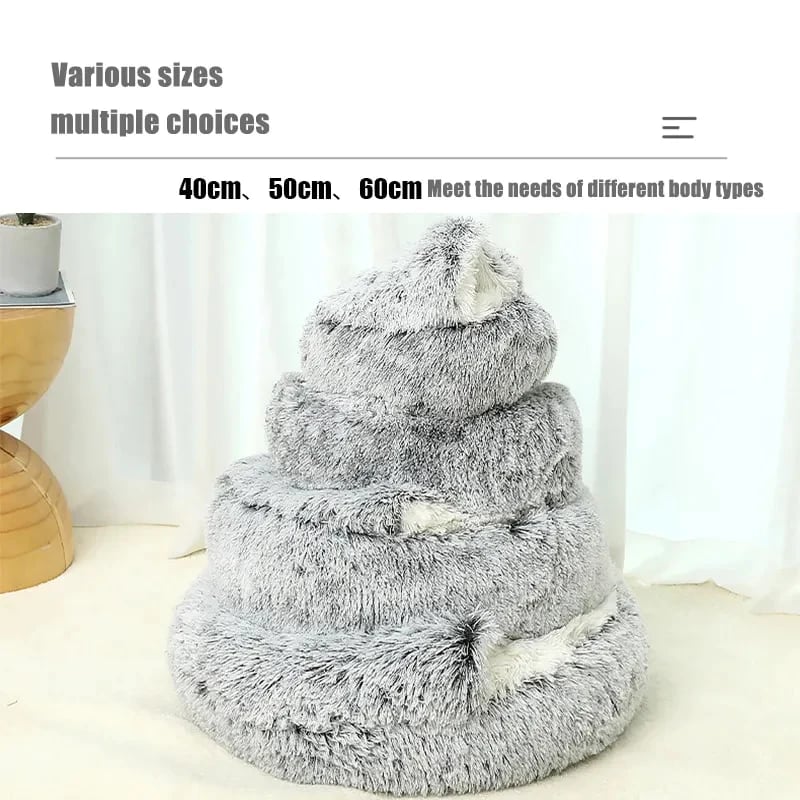 🐶KoseligHule😺 Cuccia premium per animali domestici✨Morbida e confortevole, offre un rifugio caldo per cani e gatti. Tessuto resistente, lavabile, design accogliente. Permette al tuo pet di riposare tranquillamente in tutta sicurezza a casa.