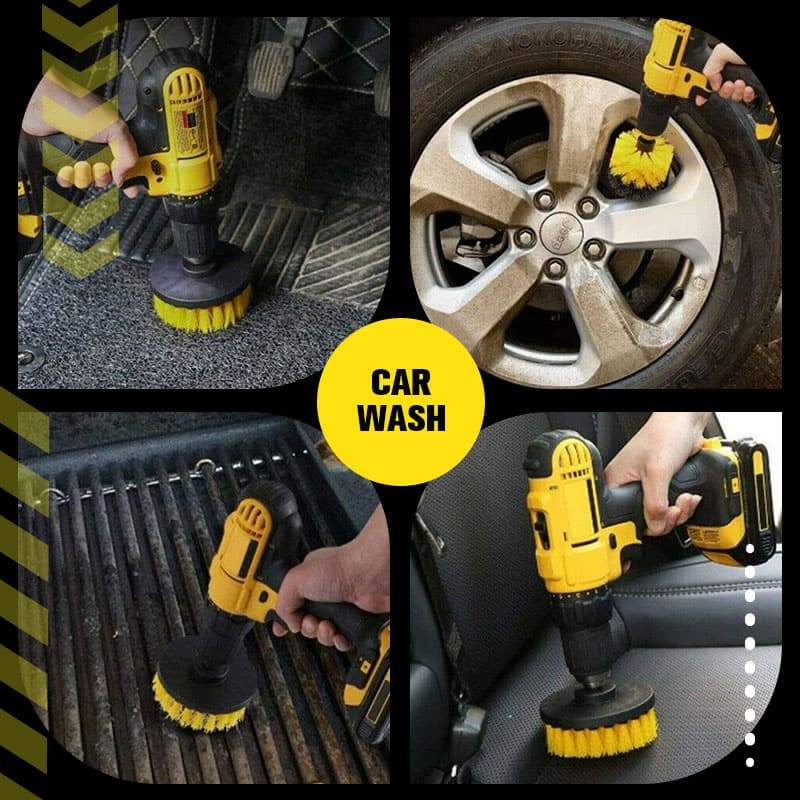 Spazzola Power Scrubber (set da 3)