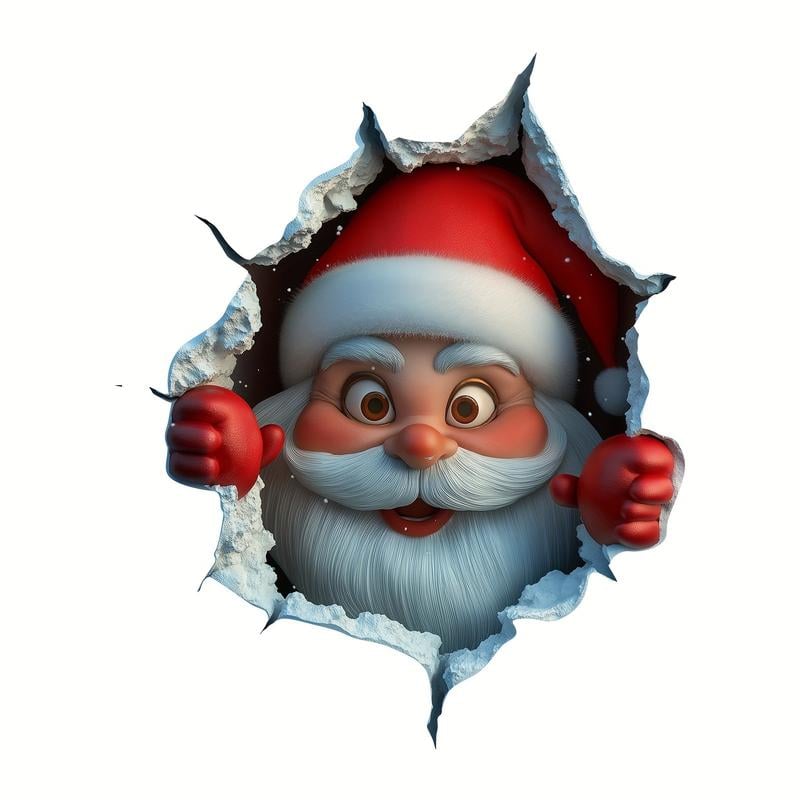 🎄Saldi natalizi 50% di sconto🎅Adesivi murali natalizi creativi
