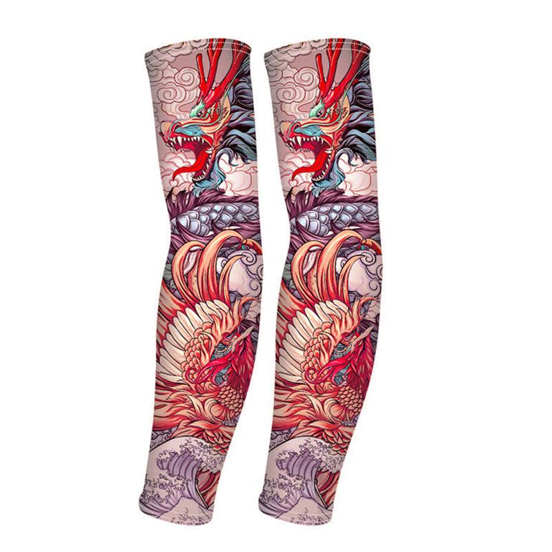 🛡️❄️ Manica in seta ghiaccio anti-UV per tatuaggi ☀️💪