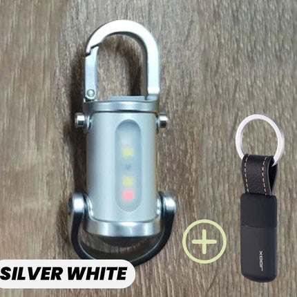 Torcia Portachiavi Impermeabile Mini da 1200LM Super Luminosa