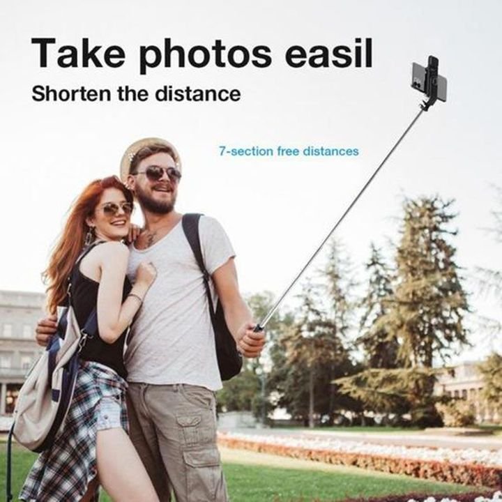 Bastone Selfie Bluetooth Wireless Pieghevole 6 in 1