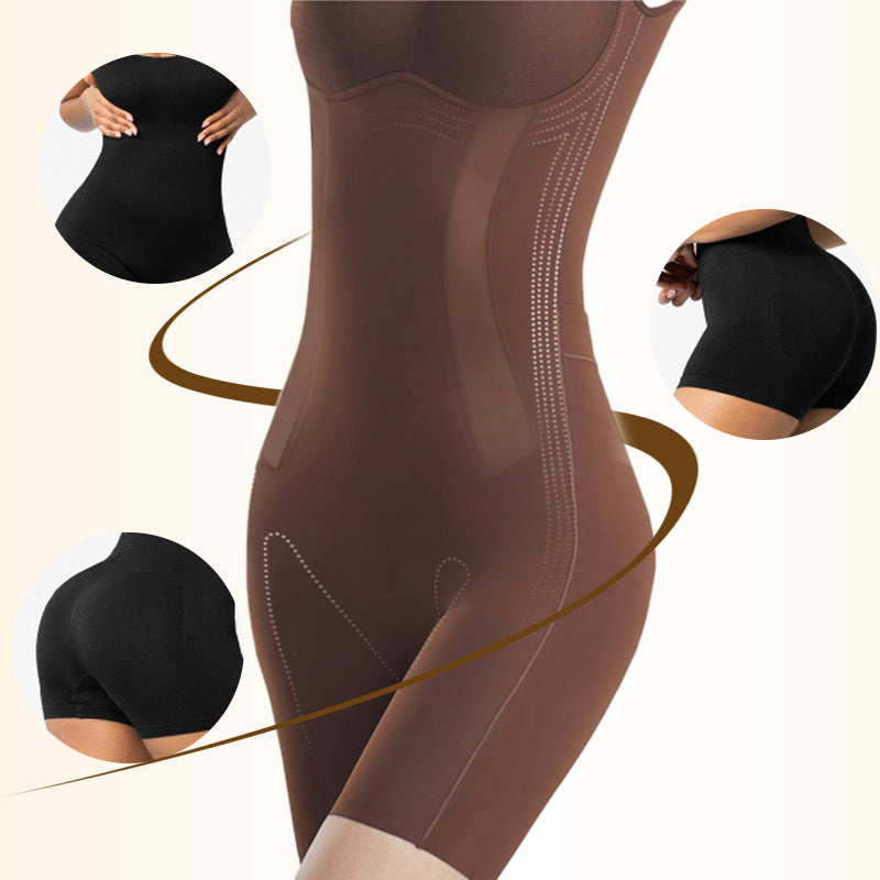 💫 BODY modellante per l'addome: tessuto senza cuciture e traspirante, effetto snellente istantaneo, comfort tutto il giorno per una silhouette perfetta 🌸✨
