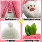 🍓Coniglietto Fragola si Trasforma in Coniglietto🎀 Peluche Frutto Bambola🐰