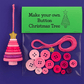 Set Fai-da-Te per Creare Decorazioni di Natale con i Bottoni