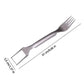 Tagliafrutta 2 in 1 in acciaio inox