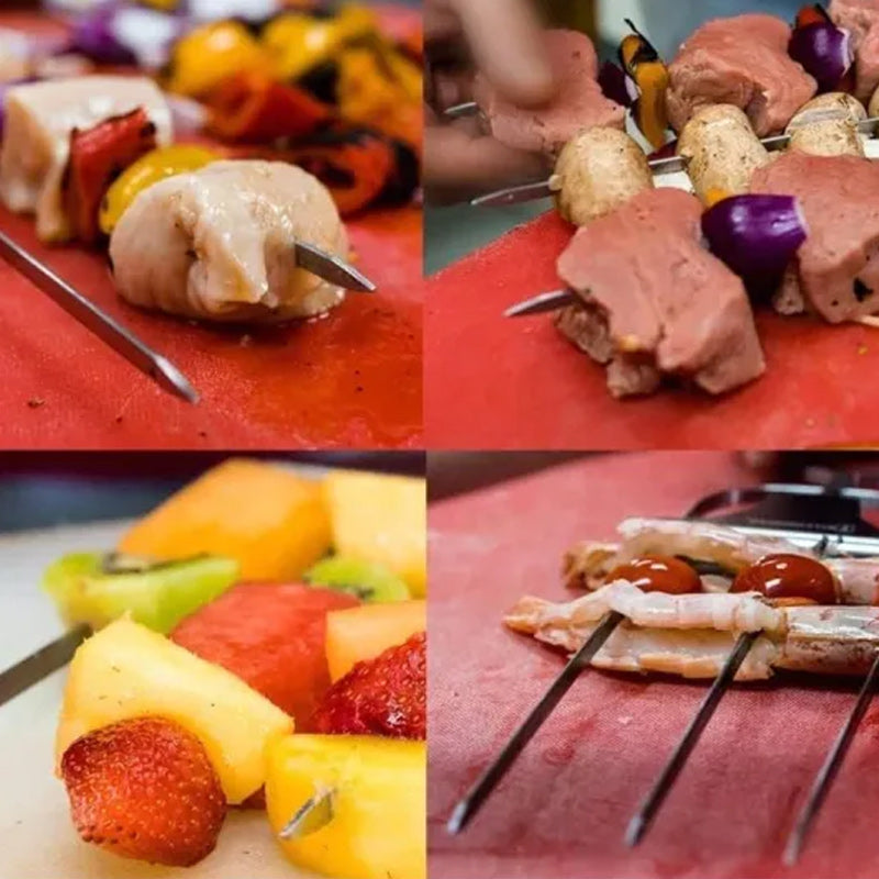 🔥Hot Sale 35% OFF🔥 3 Way Grill Skewers - GrillSavant