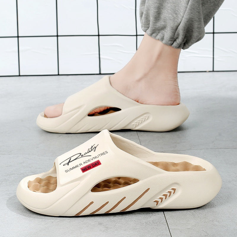 🔥Grande offerta 2026: -50%🔥 Ciabatte "Cloud" da uomo con suola spessa e antiscivolo