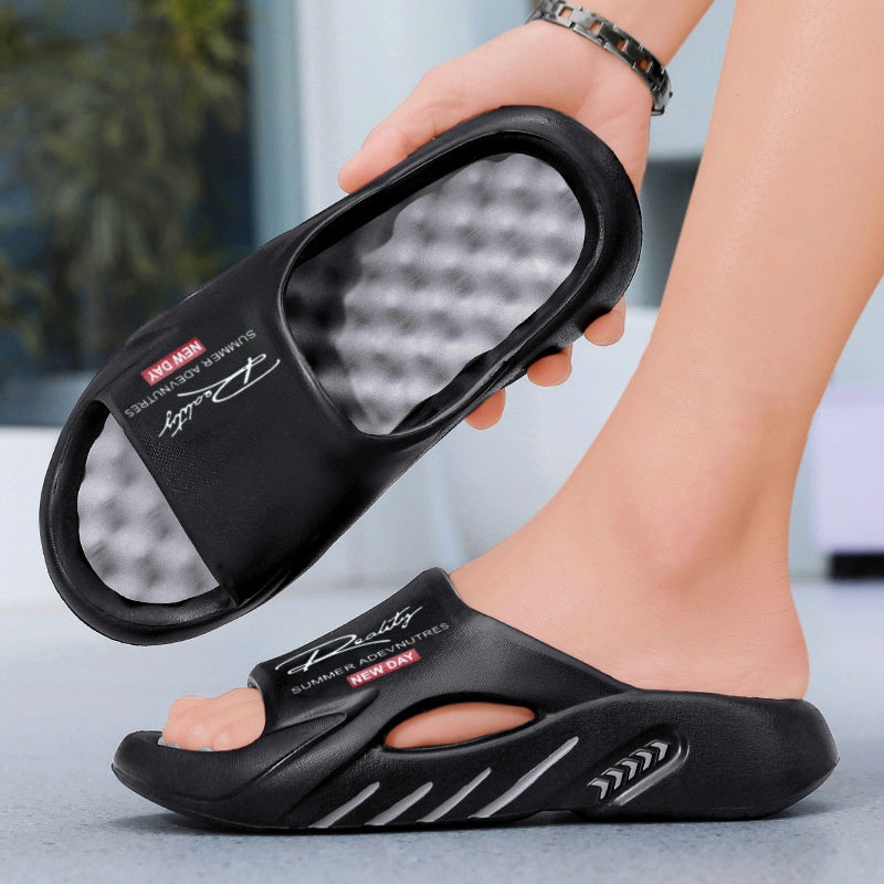 🔥Grande offerta 2026: -50%🔥 Ciabatte "Cloud" da uomo con suola spessa e antiscivolo