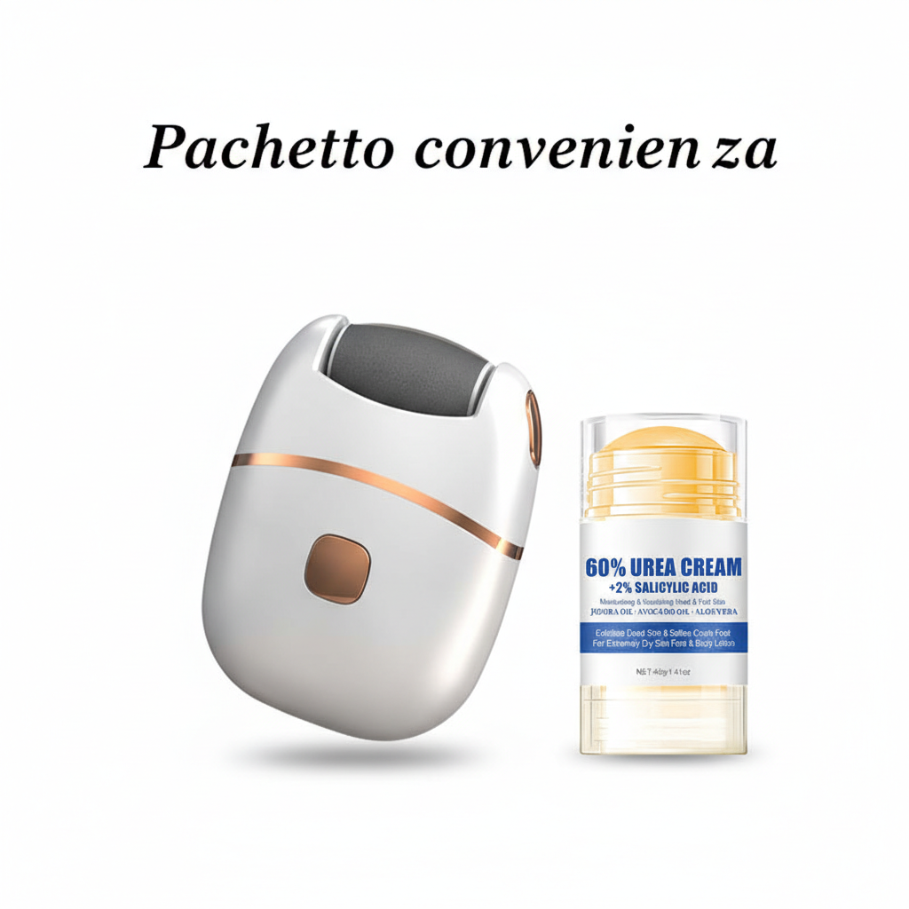 Raspacalli Elettrico Professionale Ricaricabile per Pedicure e Piedi Morbidi