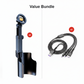 Supporto Telefono per Portabicchieri Auto – Regolabile 360°, Magnete N52 Potente, Uso con Una Mano, Compatibile con Tutti i Telefoni, Modelli Magnetico e a Morsetto per Guida Sicura