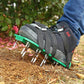 Scarpe Aeratore Prato con 26 Punte - Sandali Chiodati per Arieggiare Efficacemente il Giardino