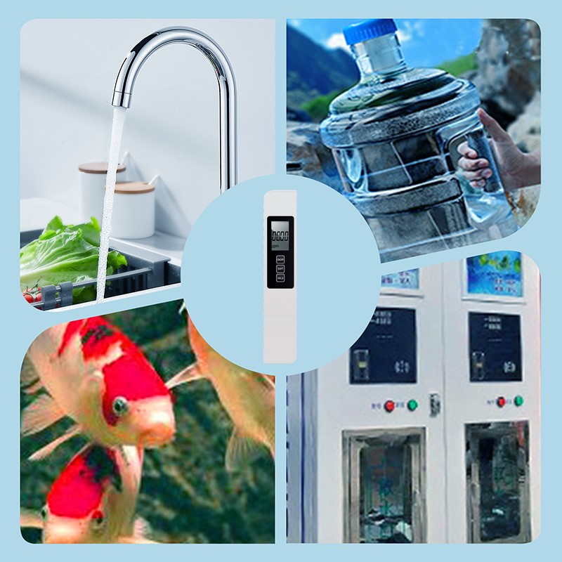 🥳2026 BESTSELLER💧 Tester della qualità dell'acqua TDS 3 in 1. Misura rapidamente purezza, durezza e sostanze disciolte nell'acqua. Leggero e portatile, semplice da usare per controllare l'acqua potabile, acqua di rubinetto e acqua filtrata a casa.