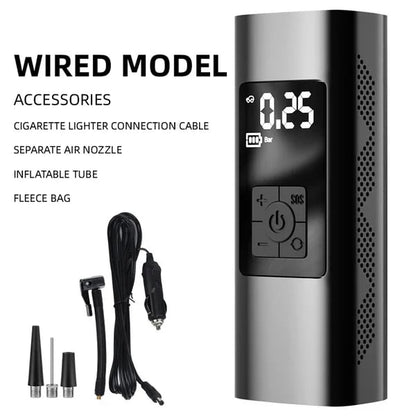 Pompa d’aria portatile per auto