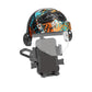 Motorcycle Phone Mount with Mini Helmet Sun Visor Shield